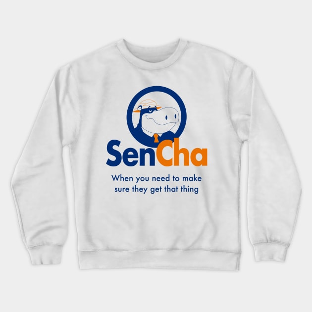 SenCha Crewneck Sweatshirt by seamustheskunk